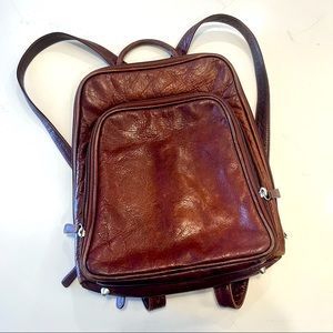 Vintage Leather Backpack